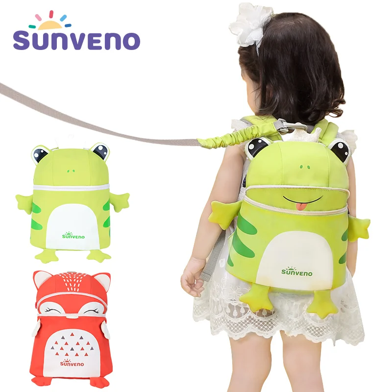 Sunveno анти-потерянный Детский Рюкзак Mochila детские рюкзаки детские ремни безопасности поводок для ребенка рюкзак для прогулок