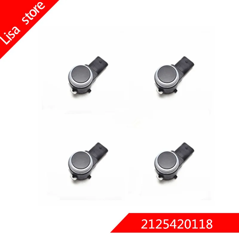 

Jarnix 4 шт./лот Автомобильный датчик парковки OEM:2125420118 для Mercedes Benz W169 W245 W204 W212 W221 C207 A207