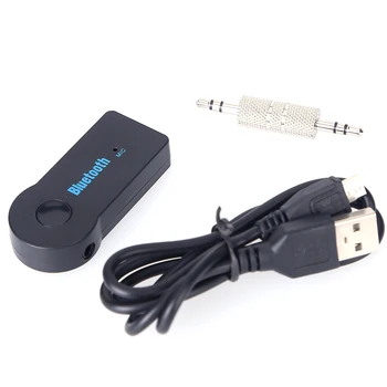 

Universal 3.5mm Car Bluetooth Audio Music Receiver Adapter Auto AUX Streaming A2DP Kit for Speaker Headphone