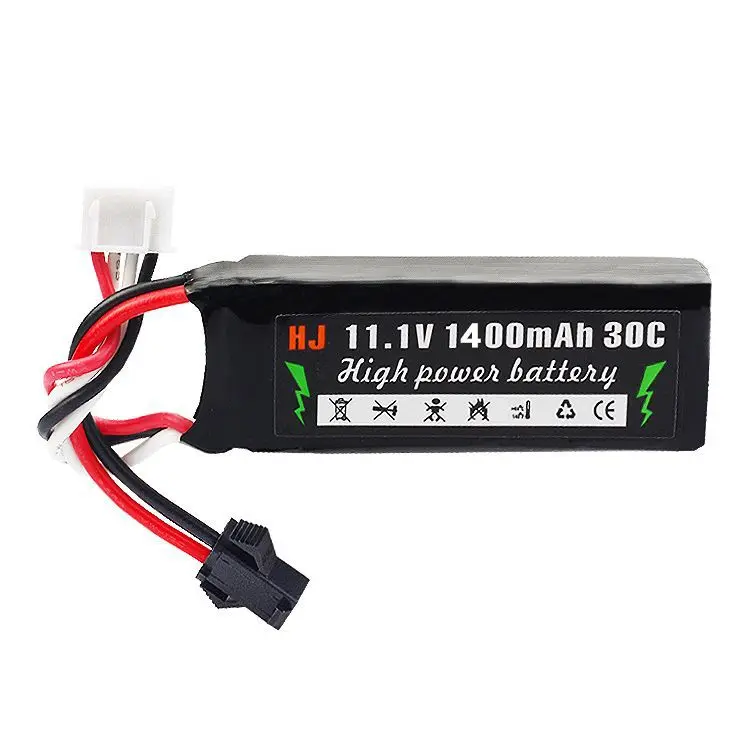 HJ Power 11 1 В 1400 мАч 20C 3S RC Lipo батарея AKKU мини страйкбол пистолет аккумулятор Модель