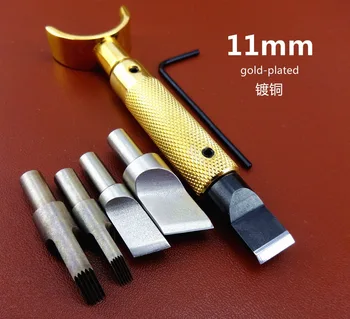 

Leathe Craft Adjustable Swivel Carving Knife Cutter Replace Blade Tool Set Stamping Knife Cutter Punch Chisel Edger Creaser Awl