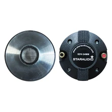 STARAUDIO 2 шт. 2000 Вт 34 мм 1,3" PA DJ Титановый Компрессионный винтовой Рог KTV сценические вечерние аудио динамики твитеры драйвер SDV-34MM