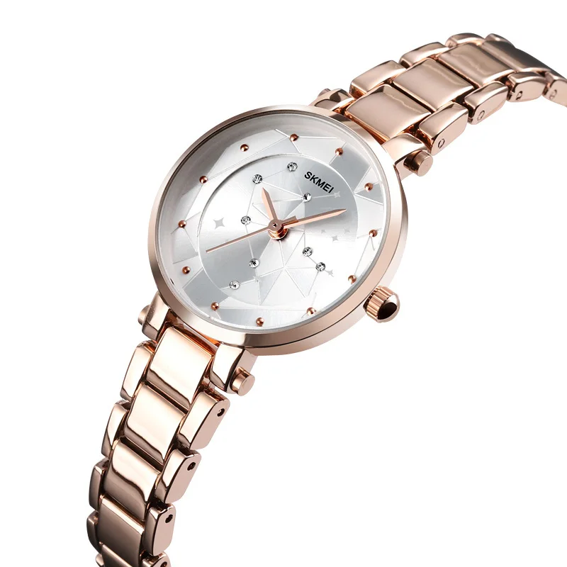 

2019 New Starry Star Sky Wrist Watch for Women Quartz Rose Gold Silver Steel Band Ladies Watches Woman Luxury Fashion Waterproof