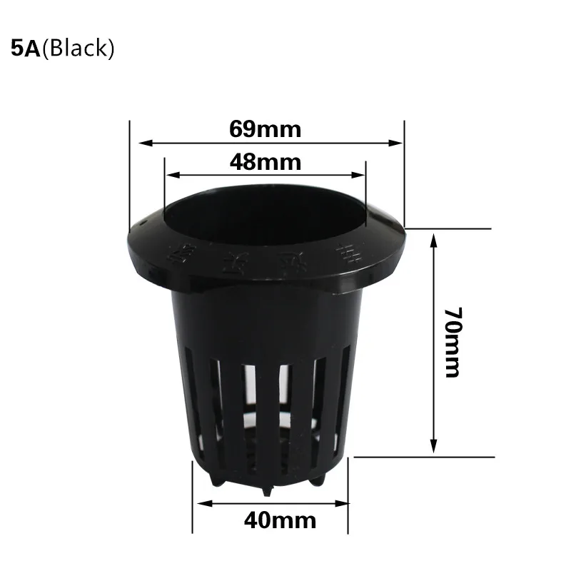 50pcs Mesh Pot Net Cup Basket Hydroponic System Plant Grow Organic Green Vegetable Clone Cloning Seed Germinate Nursery Pots 50pcs Mesh Pot Net Cup Basket Hydroponic System Plant Grow Organic Green Vegetable Clone Cloning Seed Germinate Nursery Pots