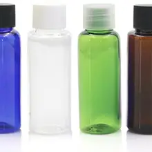 10 шт./лот, 5 мл, 10 мл, 15 мл, 20 мл, 30 мл, 60 мл, косметический контейнер для крема, лосьона, наборы для путешествий, пустая маленькая пластиковая бутылка с винтовой крышкой