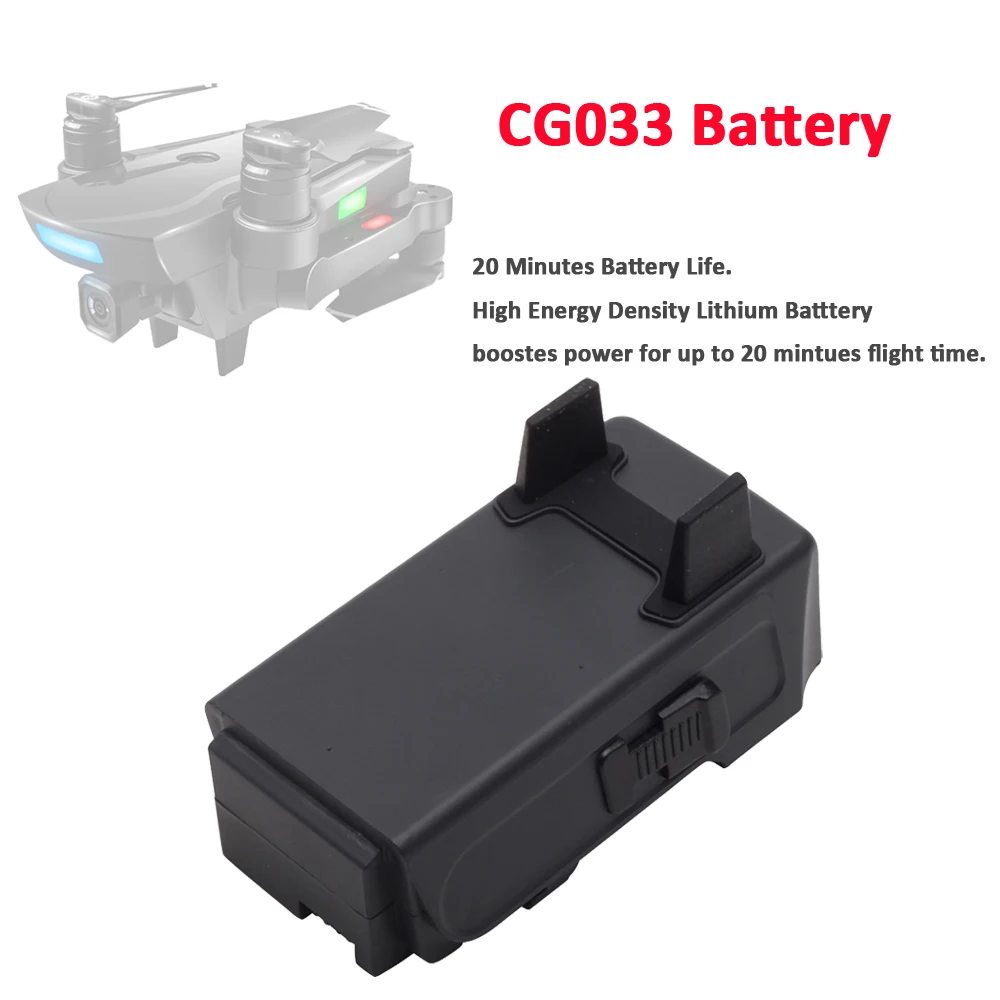 

RC Battery CG033 RC Drone 11.1V 1500 mAh Li-Po Battery Spare Part for CG033 Wifi FPV GPS RC Drone Quadcopter