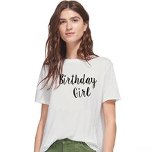 SexeMara Women birthday girl Letter Print t shirt Women fashion T-shirt tumblr clothing tops Tees Letter printed hipster shirt SexeMara Women birthday girl Letter Print t shirt Women fashion T-shirt tumblr clothing tops Tees Letter printed hipster shirt