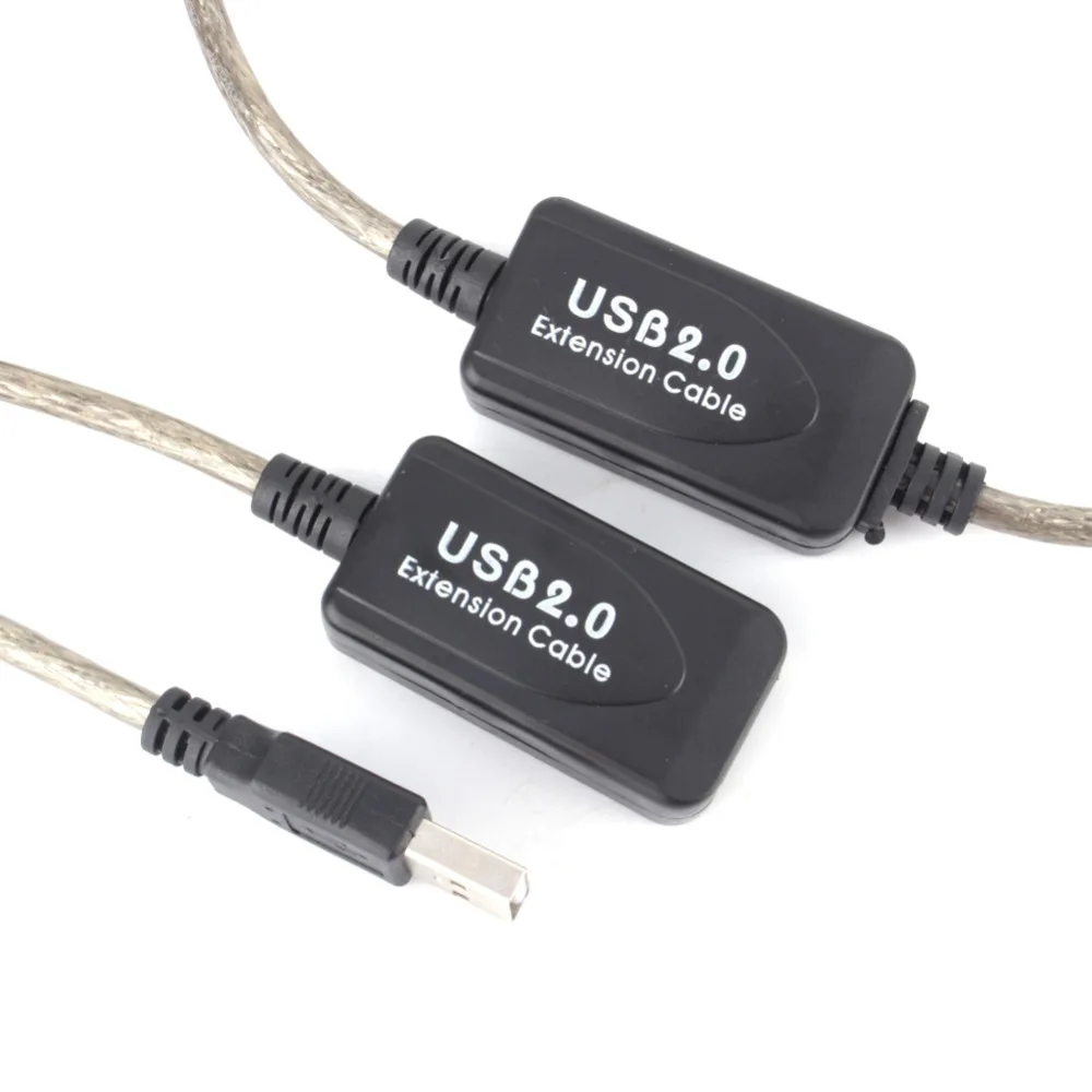 5/10/15/20 м USB 2,0 кабель-удлинитель USB кабель для передачи данных кабель удлинителя шнур Майнер для минимужчина соединителя USB для компьютера ноутбука