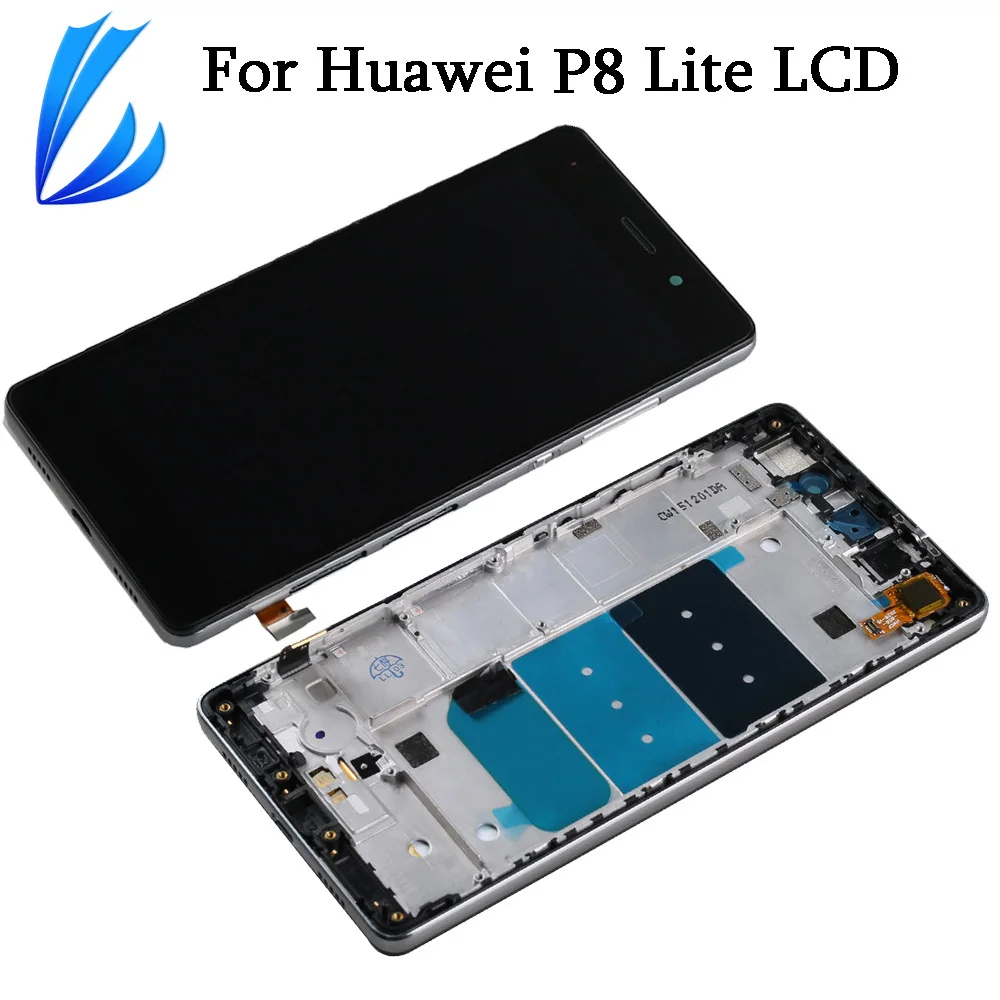 

LL TRADER 100% Tested Touch Screen Replacement For Huawei P8 Lite Display LCD Pantalla P8 Lite LCD Panel Digitizer Assembly+Tool