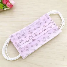 20pcs/Pack The new one-time fashion protection mask cartoon masks sunscreen mask vacuum packaging dust anti – haze wholesale