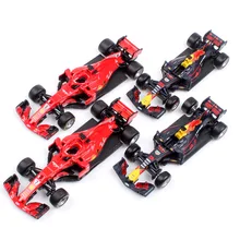 Детские 1:43 весы BBurago Racer RB14 SF71H SF70H Kimi Raikkonen Себастиан Vettel литье под давлением № 3 модели автомобилей, игрушки