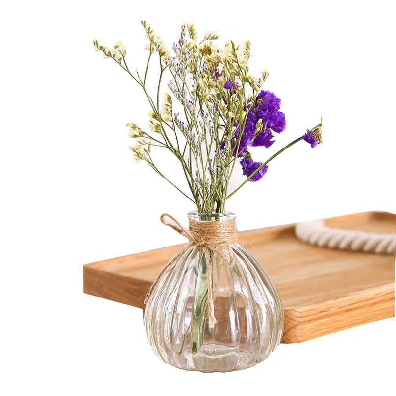 

Glass Vase Tower Vase For Home Decoration Photo Prop Vintage Glass Bottle Green Plant Glass Flower Vases