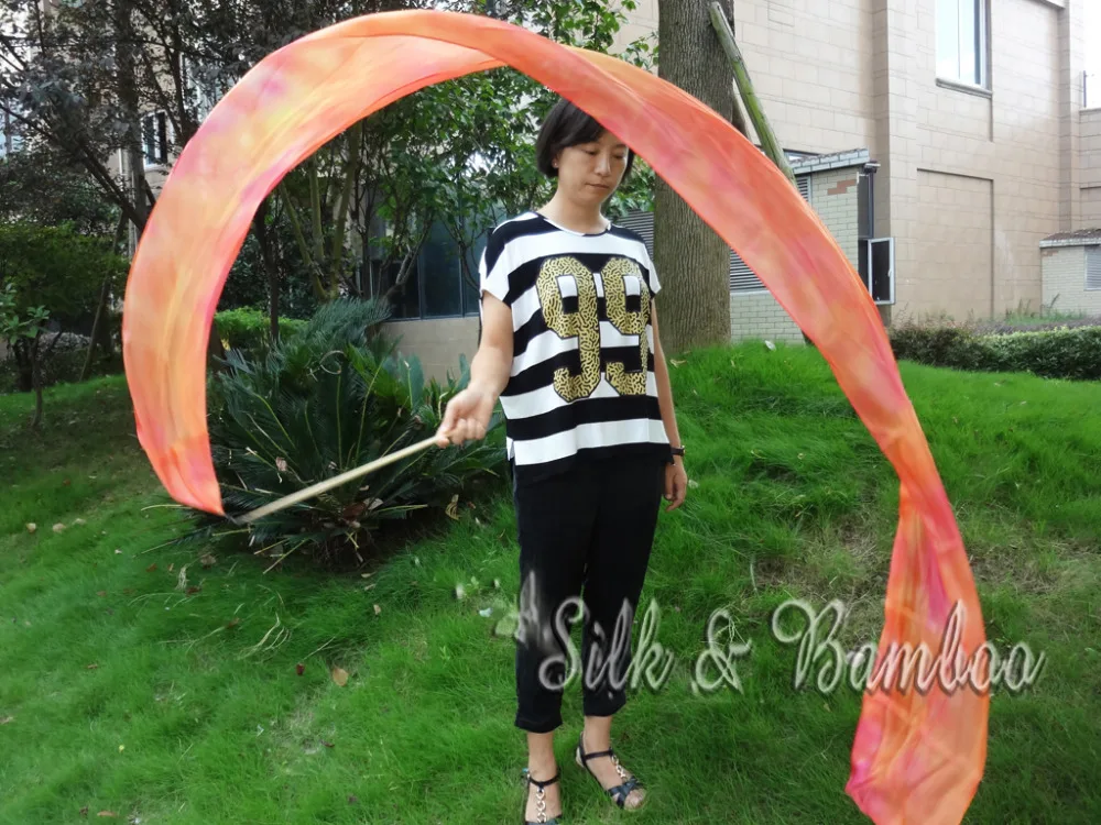 

Sakura, 1 piece 2.5m*0.3m(97"*12") dance/worship streamer, real silk!