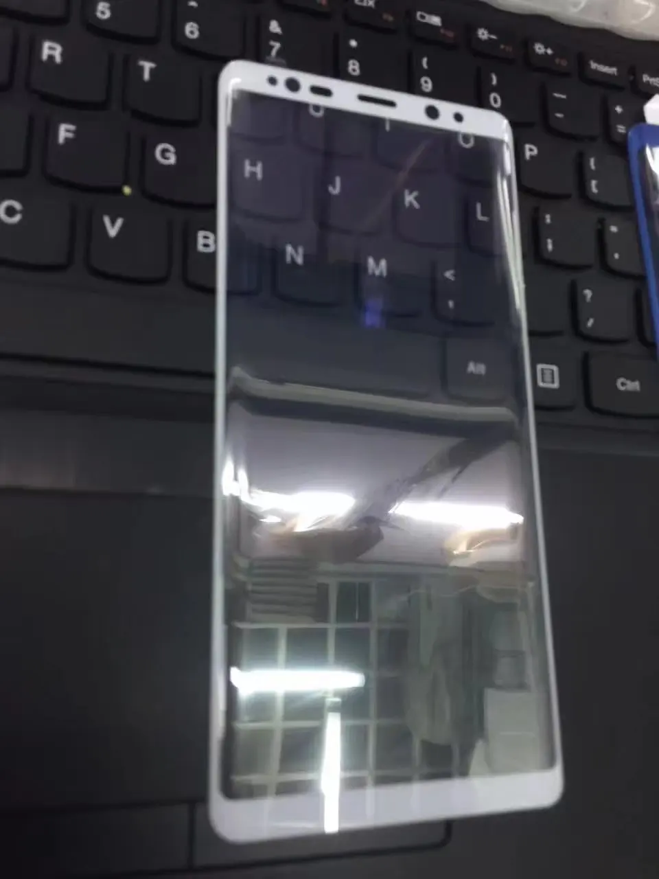 Botexbling 3D Full Cover для Samsung Galaxy Note8 Закаленное стекло Фильм 9 H прозрачные черный белый синий Примечание 8 Стекло гвардии пленка