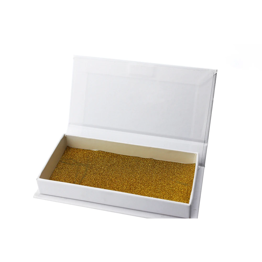 

100 pairs Wholesale False Eyelash Packaging Box Custom Logo Individual Fake 3D Mink Lashes Boxes Faux Cils Case Lash Container