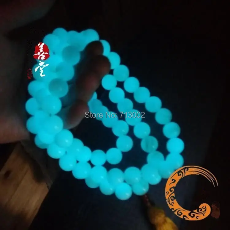 14 мм красивый Mala браслет с бусинами ore Shine Night Light bracelet