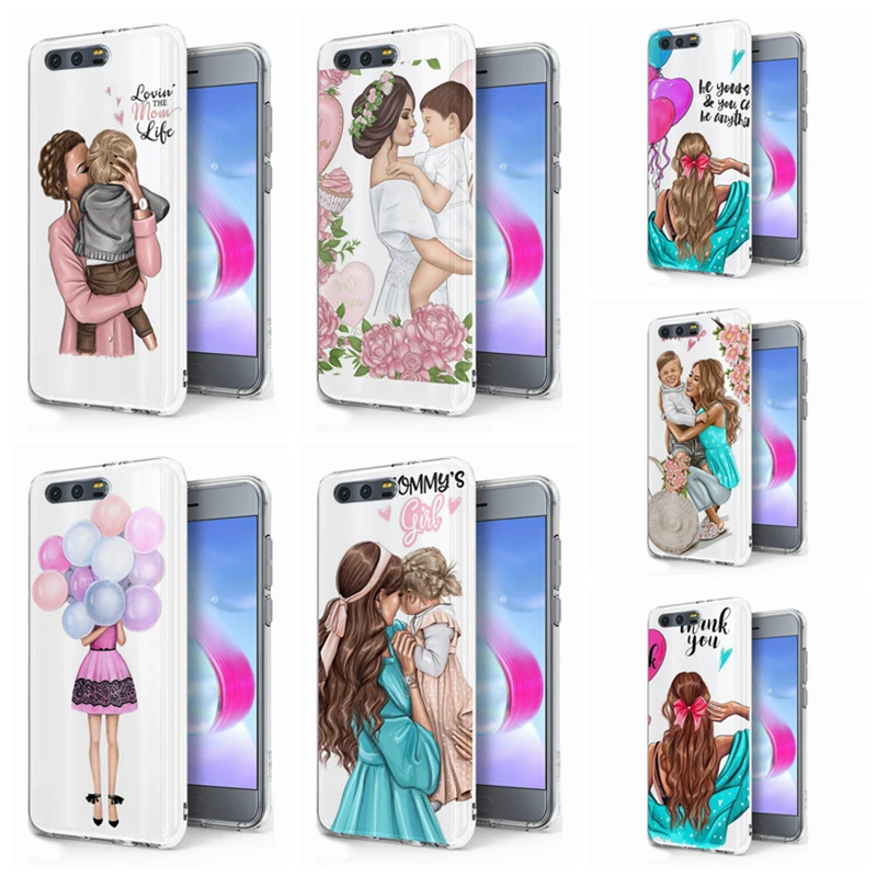 For Huawei P9lite/P8 Lite 2017 Y5ii / Y6 II Compact Honor P Smart/P10 TPU Colorful Soft Cover Back Case Fundas A159 |