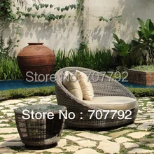 Дизайн открытый ротанговый диван «Барселона»