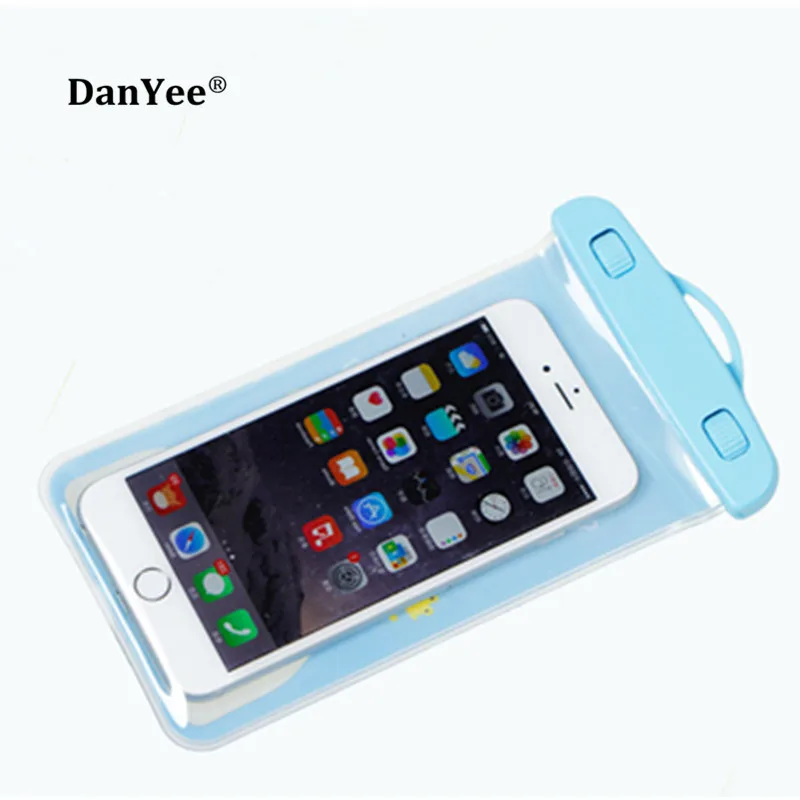 Водонепроницаемый чехол сумка для телефона DanYee универсальный с ремешком