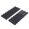 2pcs/set Professional 10x Cell Spacer 18650 Battery Cell Spacer Radiating Shell Pack Plastic Heat Holder Black New ► Photo 3/6