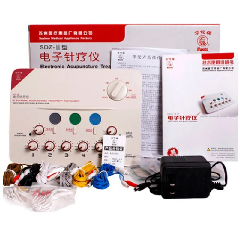 

CFDA 6 Output Channel 110-220V TENS Massager Health Multi-functional body relax acupuncture stimulation foot agujas acupuntura