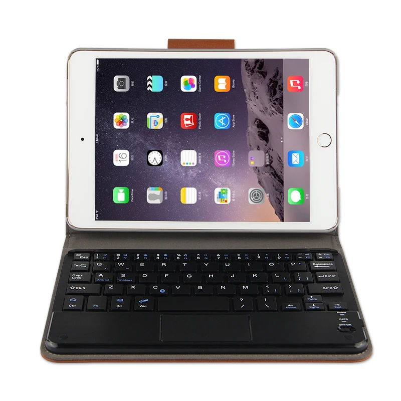 Чехол AJIUYU для iPad mini 4 Apple mini4 защитный беспроводной смарт чехол с Bluetooth клавиатурой