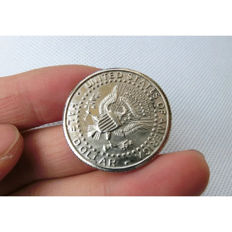 Новая популярная двойная монета двойного сложения доллары волшебные фокусы