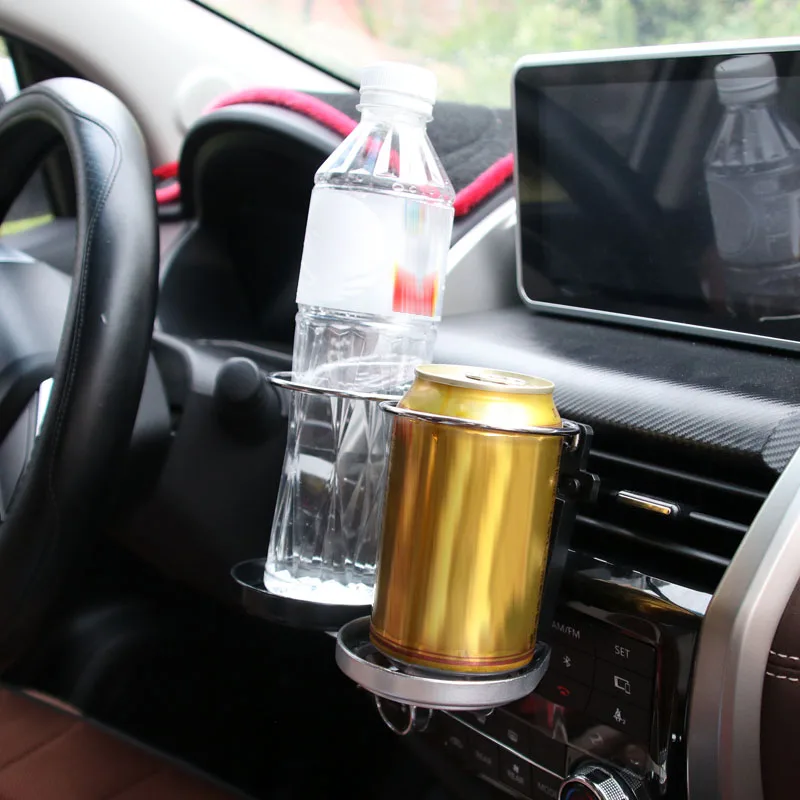 1 шт. автомобильный воздушный выход универсальный держатель бутылки для напитков охлаждающий вентилятор складной держатель NR