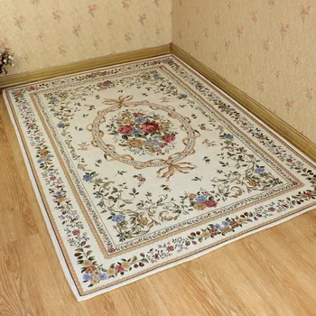 

Pastoral Countryside Carpets For Living Room Brief Flower Bedroom Rugs And Carpets Coffee Table Area Rugs/Floor Mat DT1008