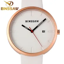 BINSSAW Nouveau Hommes Montres Top Marque De Luxe Étanche Horloge Bracelet En Acier Casual Quartz Montre-Bracelet Montre de Sport relogio masculino