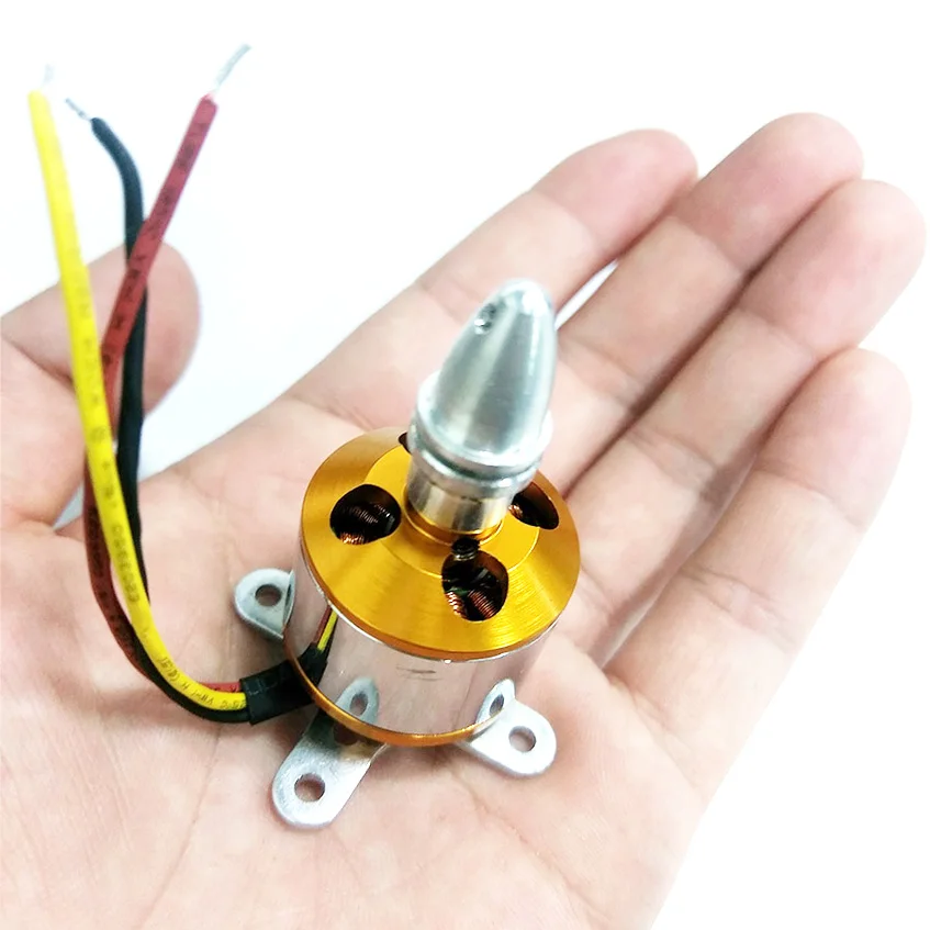 1 шт. A2212 бесщеточный двигатель 2700KV бесколлекторный для RC самолета мультикоптера