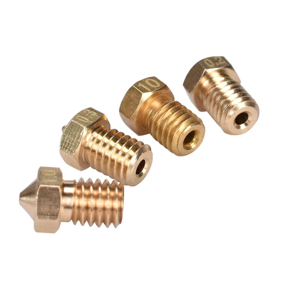 5 Pcs 3D طابعة أجزاء V6 و V5 J-رئيس النحاس فوهة الطارد الفوهات 0.2/0.25/0.3 /0.4/0.5/0.6/0.8/1.0mm ل 1.75/3.0mm خيوط 5 Pcs 3D طابعة أجزاء V6 و V5 J-رئيس النحاس فوهة الطارد الفوهات 0.2/0.25/0.3 /0.4/0.5/0.6/0.8/1.0mm ل 1.75/3.0mm خيوط