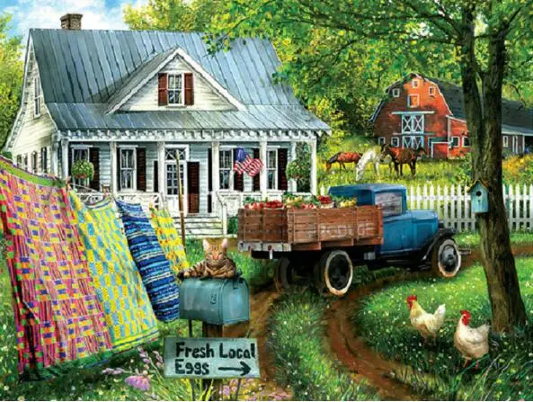 

Diamond Embroidery Country landscape 5D,Diamond Painting,DIY,Picture,Photo,Canvas,Fashion,Cross Stitch,Crafts,Home