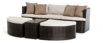 

Sofa Furniture Outdoor Wicker Patio Rattan Furniture Sofa Set
