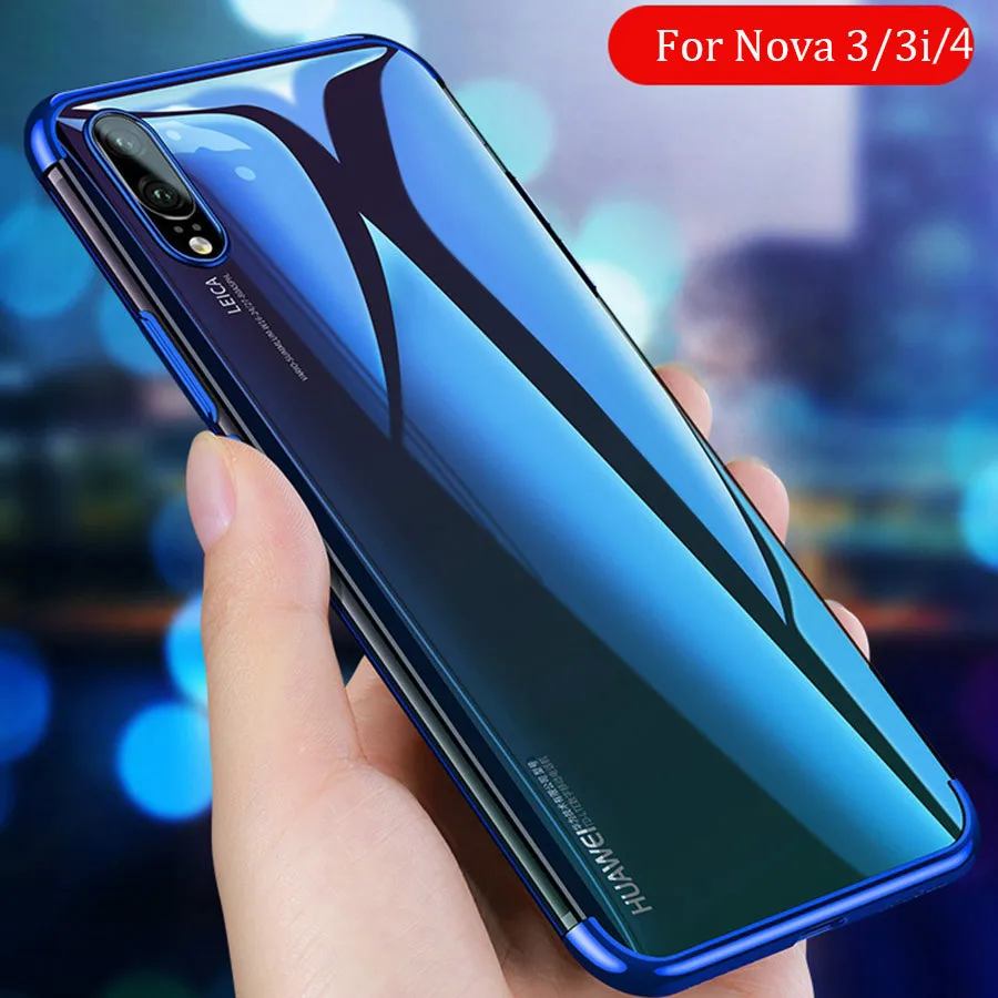 Чехол для Huawei Nova 3 мягкий чехол из ТПУ 4 3i мобильный телефон P30 lite P smart Honor 8X |