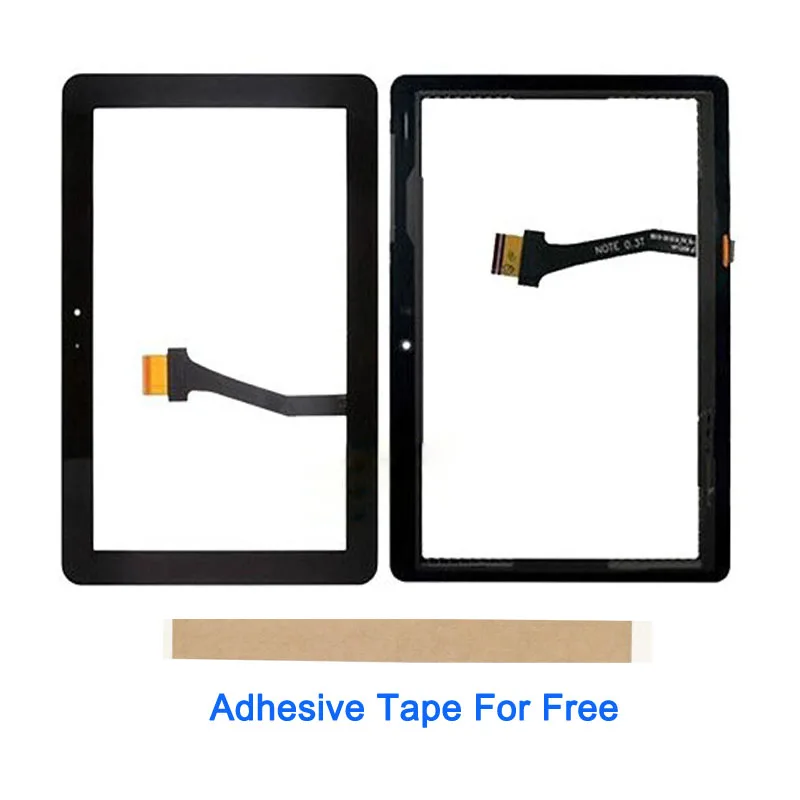 10.1 Inch For Samsung Galaxy Note N8000 Touch Screen Glass Lens Digitizer Front Sensor With Adhesive Tape | Мобильные телефоны и