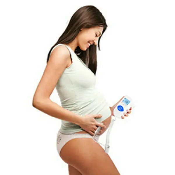 

2MHz Blue Sonoline-B LCD Display Baby Heartbeat Tones Fetal Doppler Monitor For Pregnant Women With Gel