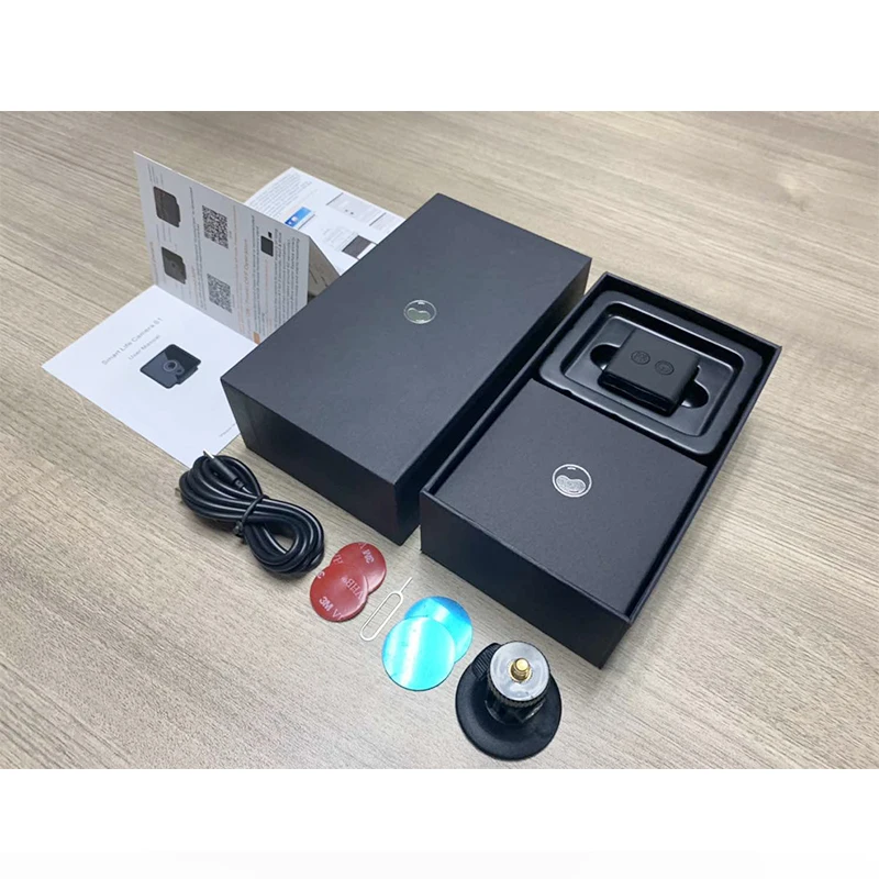 Мини-камера Camsoy S1 H.264 WiFi Cookycam 1080P HD IP P2P с функцией ночного видения, с дистанционным монитором, домашняя камера безопасности