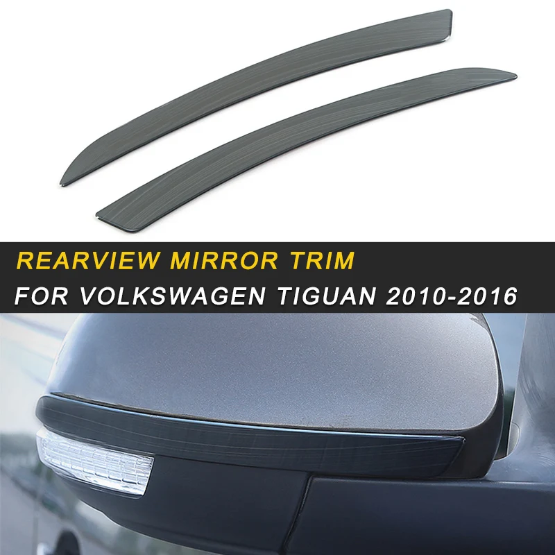 

Rearview Mirror Trim Frame Cover Sitcker Decoration for Volkswagen Tiguan 2010-2016 Car
