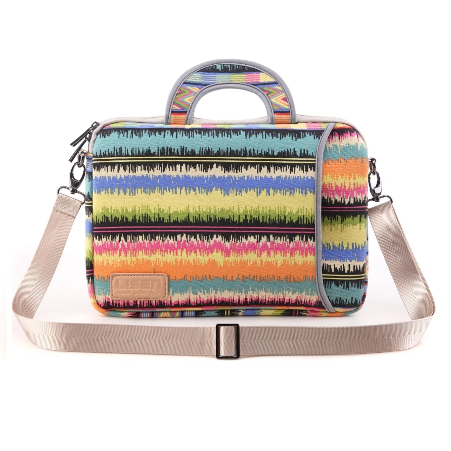 

2018 new brand laptop case sleeve for 13.3 14 14.1 15 15.4 15.6 inch notebook,bag with shoulder handle for macbook air 13 inch