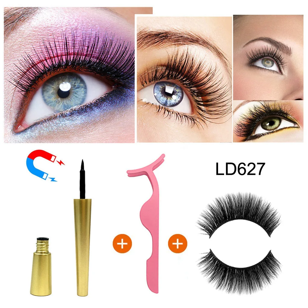 

Natural Magnetic Lasting Fast Drying Liquid Magnetic False Eyelash Tweezer Fake Eye Lash Extension Clip Clamp_BS0524