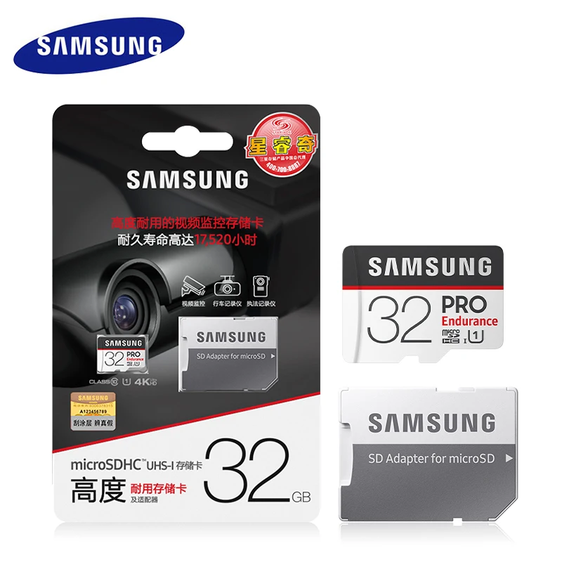 Карта памяти Samsung microsd карта PRO SDHC/SDXC 32 ГБ 64 128 с адаптером до 100 МБ/с./с|Карты памяти| |