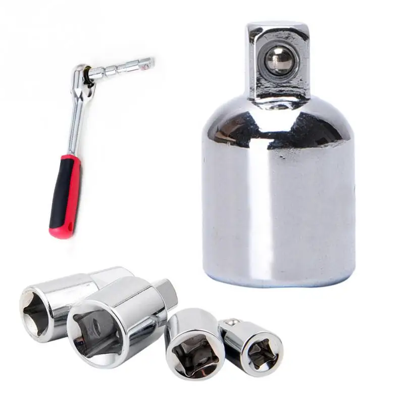 

new 4Pcs/Set Electrical Hardware Repair Tool Ball Lock Ratchet Socket Adjustable Joints Adapter Reducer Converter Set Tool Kit