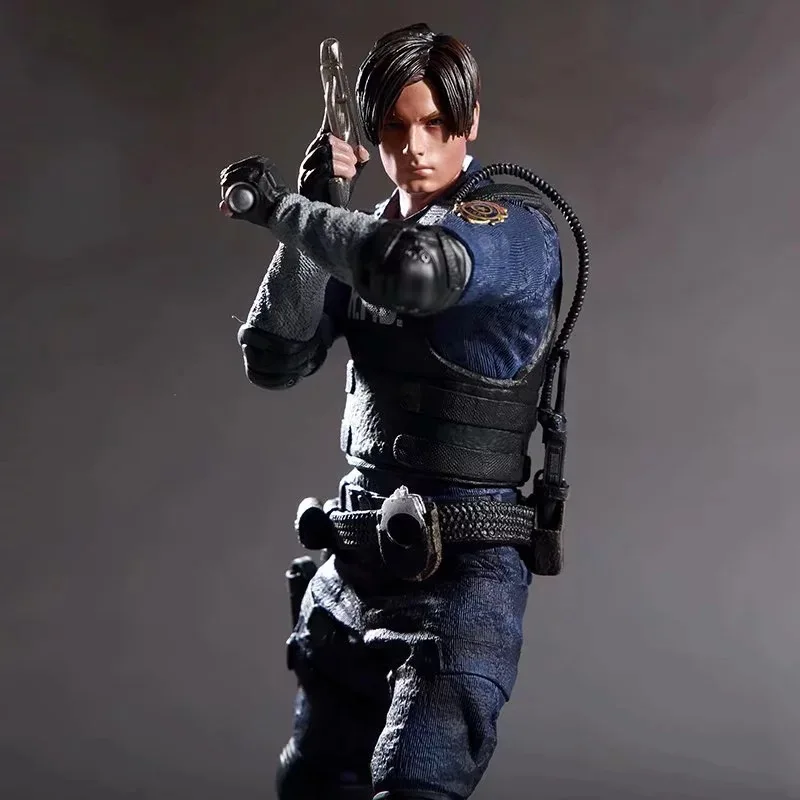 

12' Resident Evil Bio Hazard Leon Scott Kennedy Action Figure Toy Doll Brinquedos Figurals Collection Model Gift