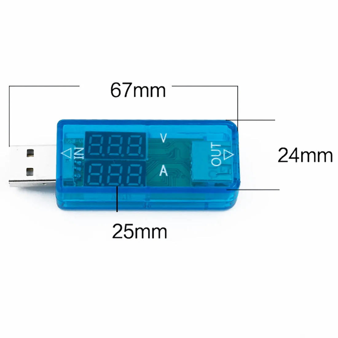 3 в 1 USB Тестер Вольтметр цифровой Amperimetro как ток Напряжение Амперметр детектор Зарядное устройство автомобиля индикатор DC 3,2 В- 10 В/0A-3A