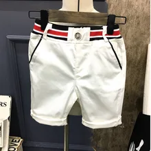 Шорты для мальчиков г. модные белые шорты для маленьких мальчиков летние детские повседневные шорты для мальчиков от 2 до 6 лет