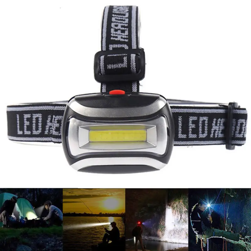 LED Headlamp 600Lm Headlight Flashlight Head Light Torch Lamp For Camping Hiking 