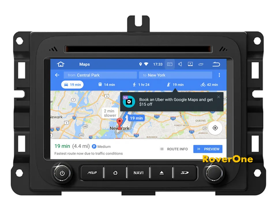 RoverOne S200 Android 8.0 Car Multimedia Player For Dodge RAM 1500 2500
