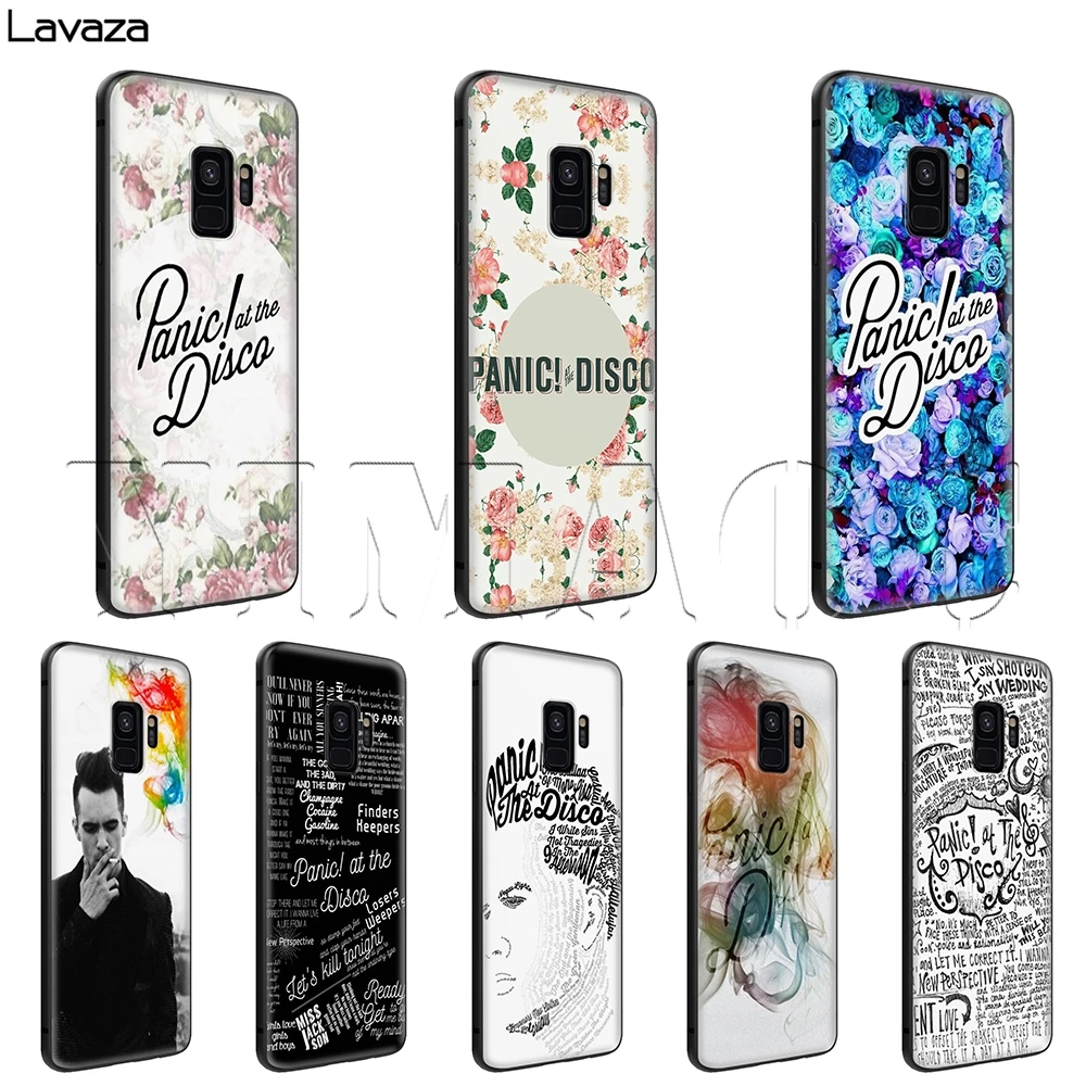 

Lavaza Panic At The Disco Case for Samsung Galaxy S6 S7 Edge J6 S8 S9 S10 Plus A3 A5 A6 A7 A8 A9 Note 8 9