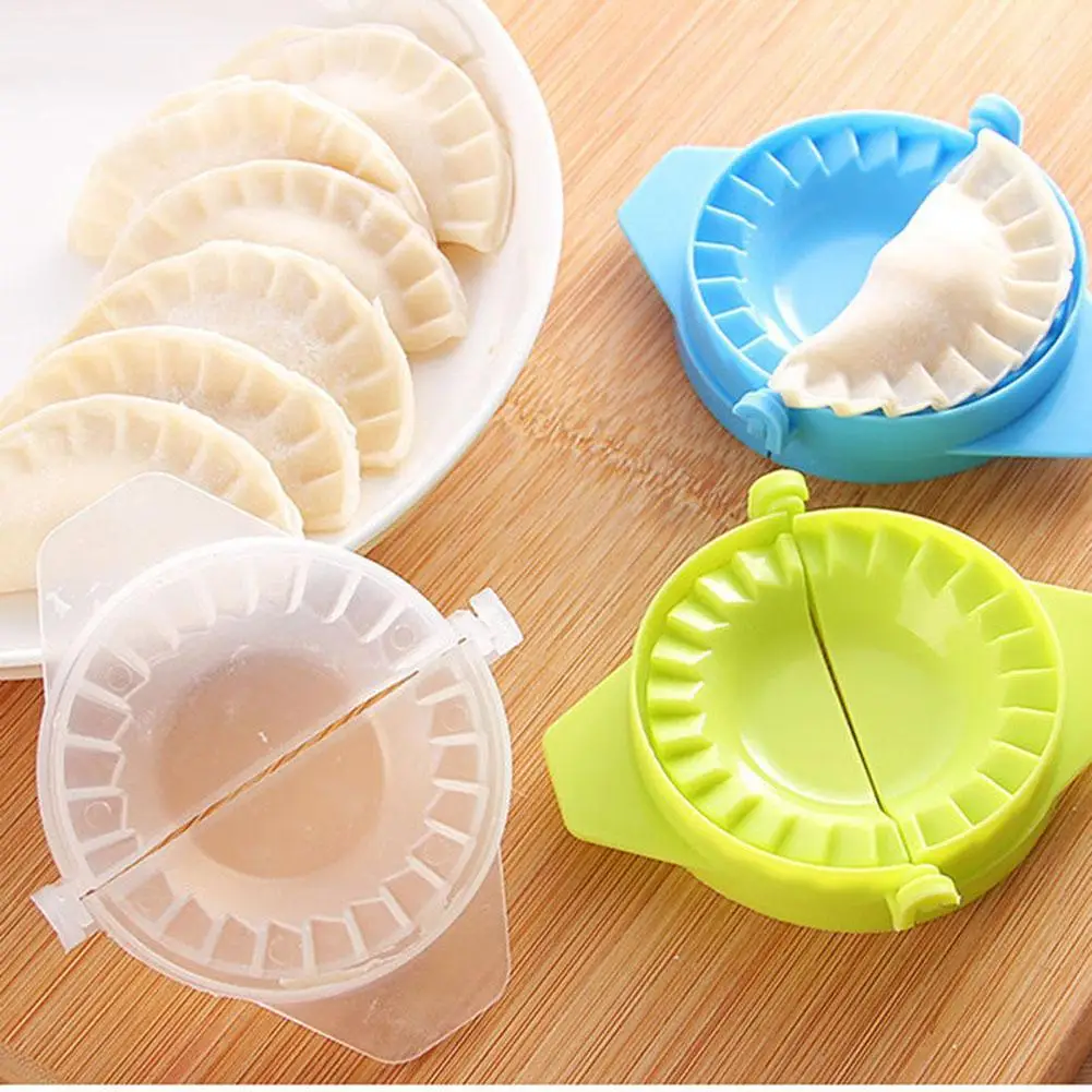 New Kitchen Tools Dumpling Jiaozi Maker Device Easy DIY Dumpling Mold